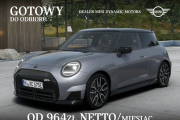 Cooper E 184 KM EV - Linia JCW - Pakiet Wyposażenia M - Wyśw. HeadUp!